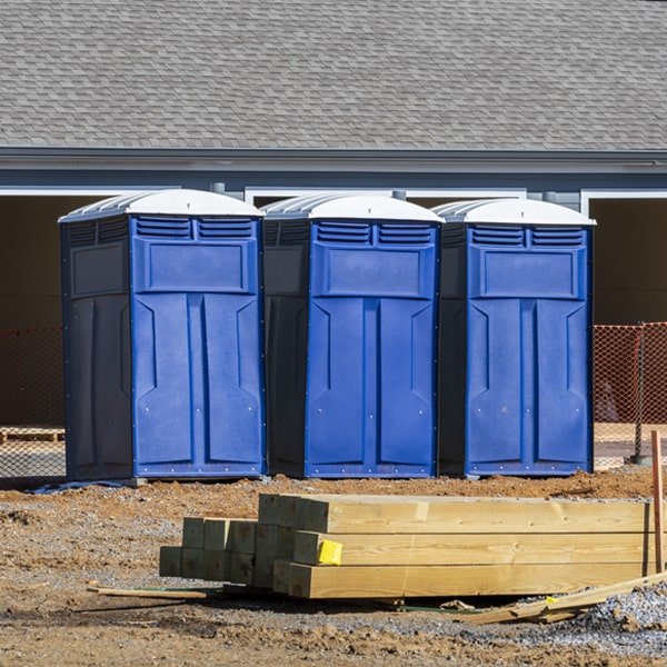 how do you ensure the porta potties are secure and safe from vandalism during an event in Oakford Illinois